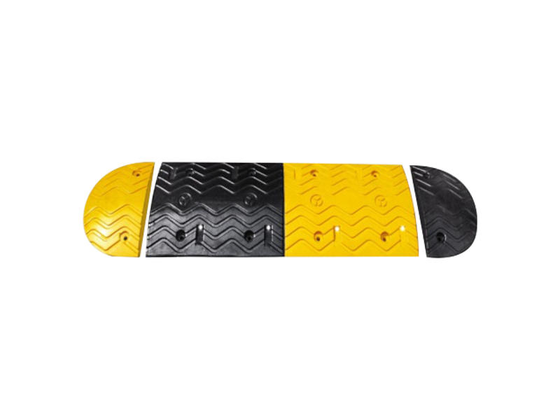 1000*380*50mm High Quality Rubber Safety Lane Road Speed Bump